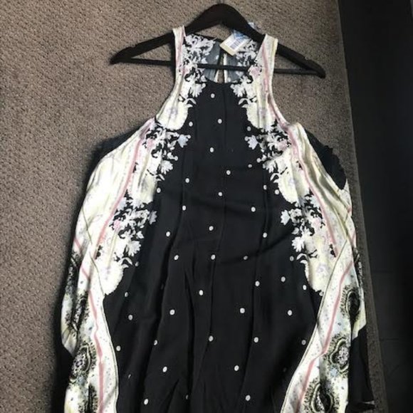 Black and Cream Sundress from Free People - Picture 2 of 3